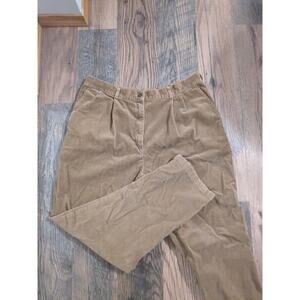 L.L. Bean Khaki Straight Leg Pants